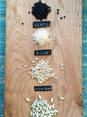 Load image into Gallery viewer, Bean, Bush Dry, 'Hungarian Rice Bean'